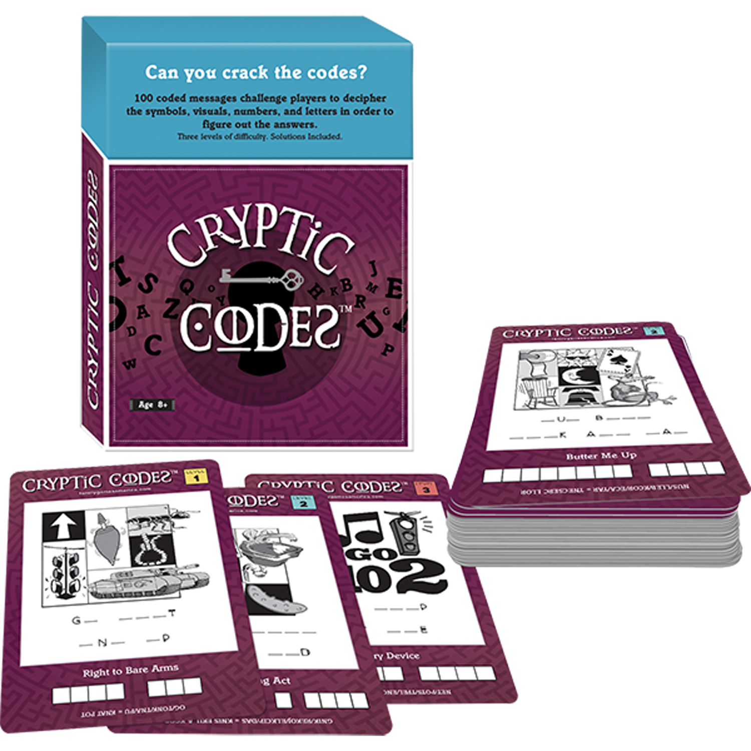 cryptic codes card pack - single