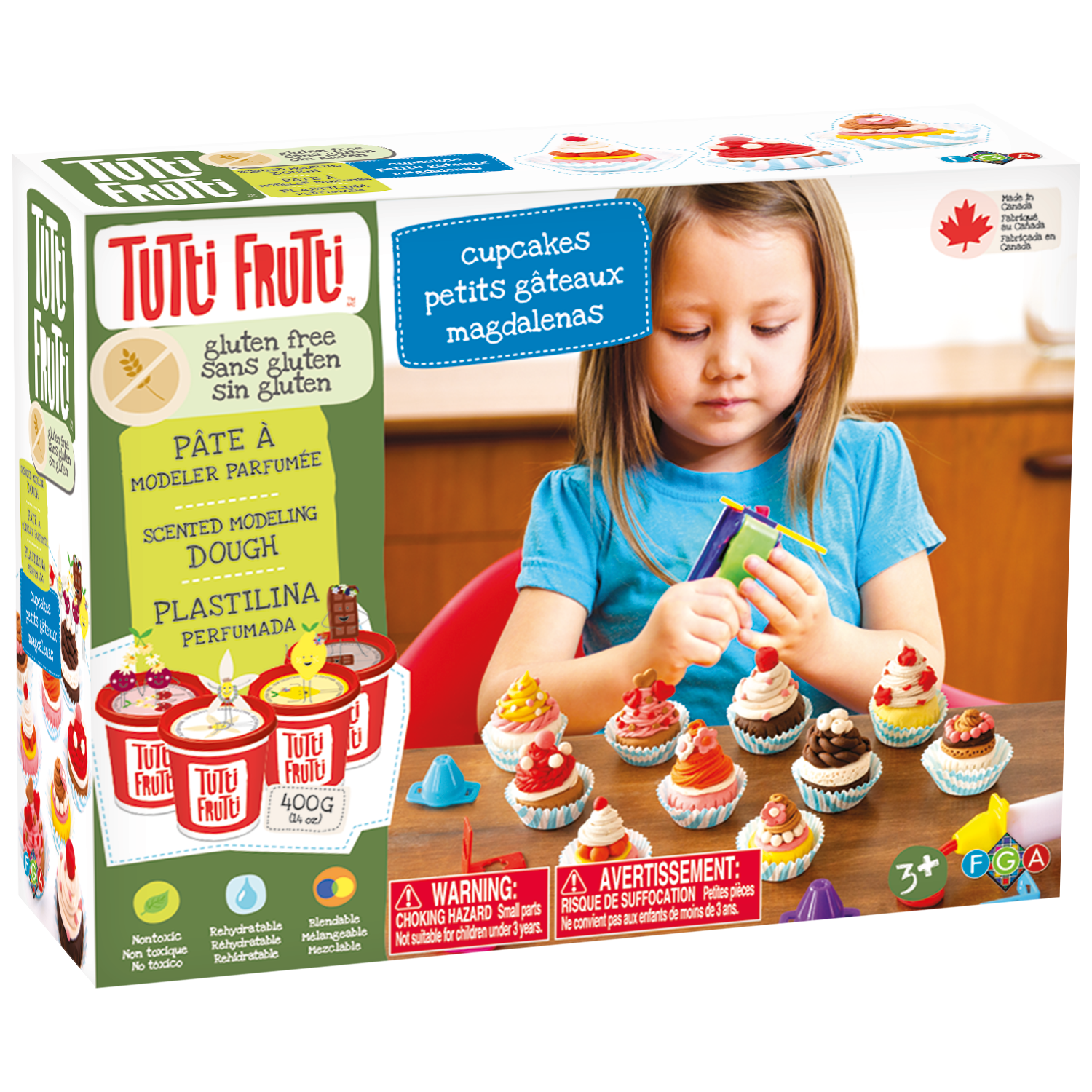 tutti frutti cupcakes kit - gluten free