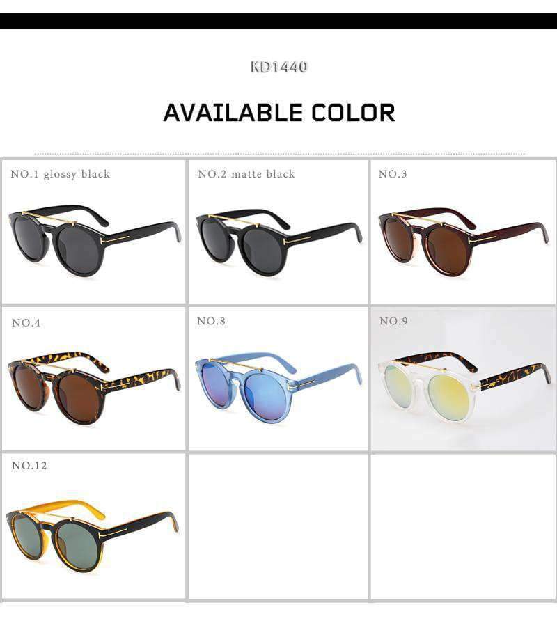 John Lennon Inspired Round Vintage Sunglasses