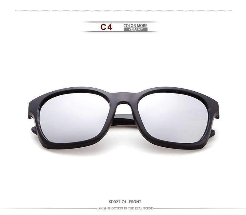 D-Frame Retro Polaroid Sunglasses