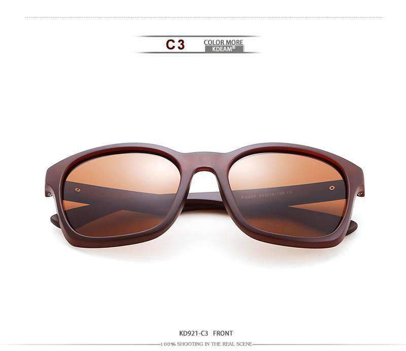 D-Frame Retro Polaroid Sunglasses