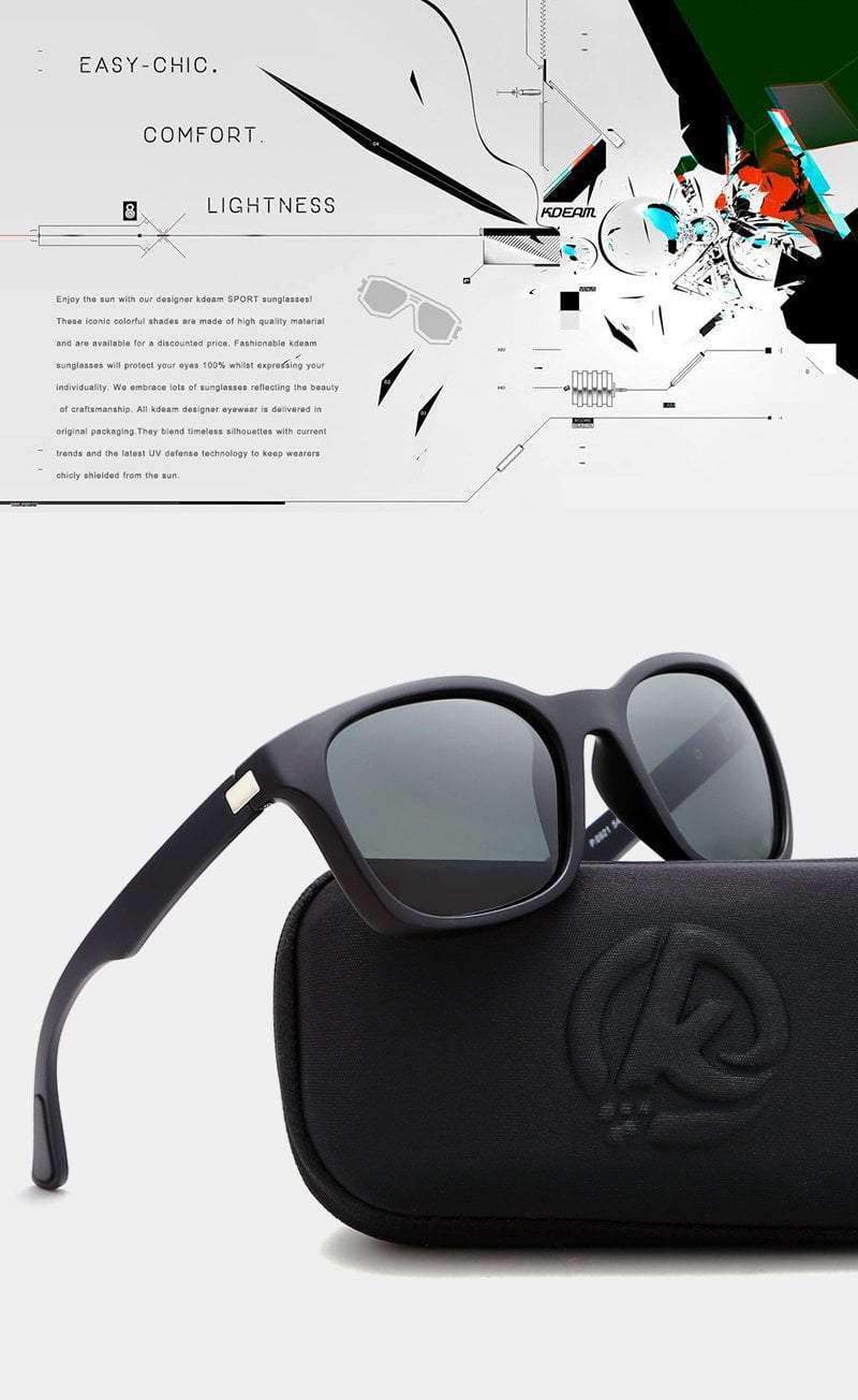 D-Frame Retro Polaroid Sunglasses