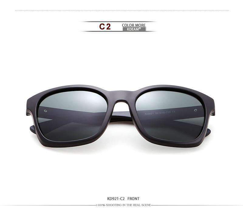 D-Frame Retro Polaroid Sunglasses