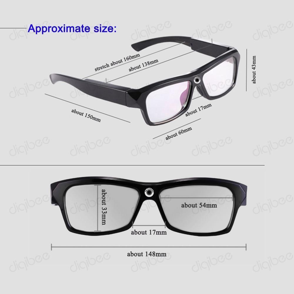 1080P HD Camera Glasses | TR90-Flex Frame