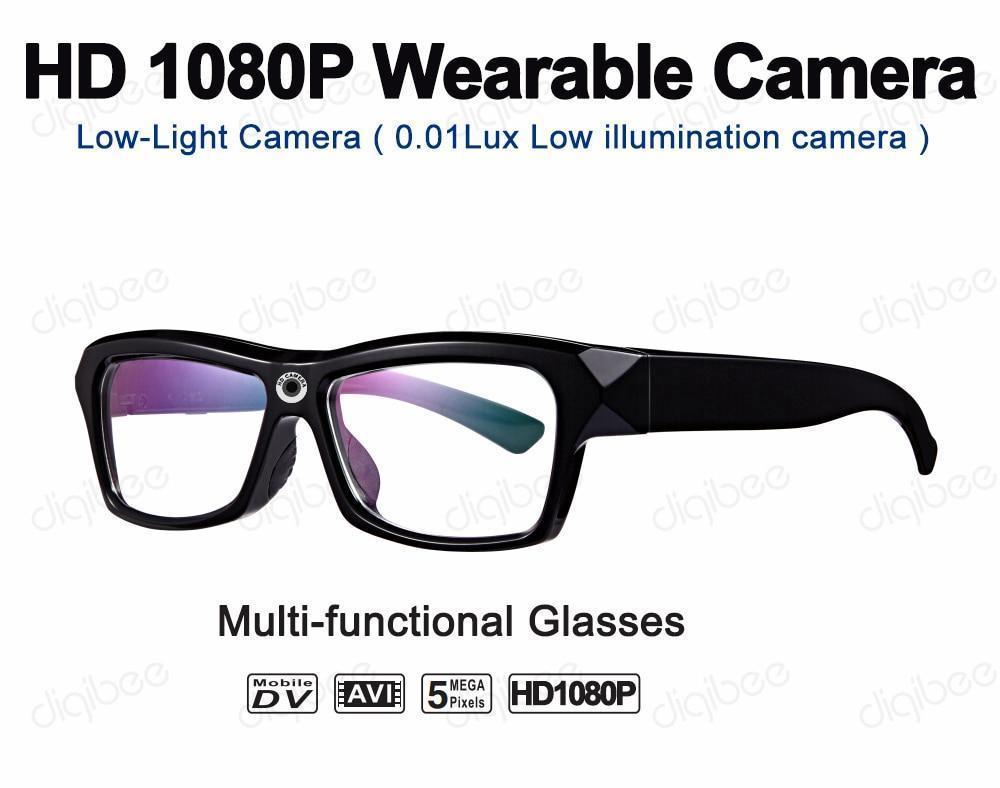 1080P HD Camera Glasses | TR90-Flex Frame