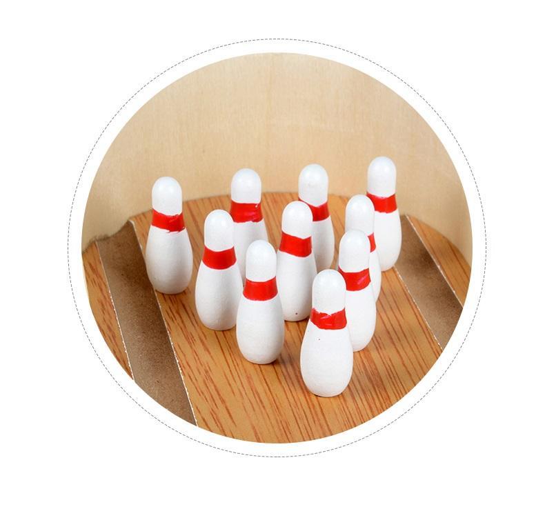 Mini Table Top Bowling Game