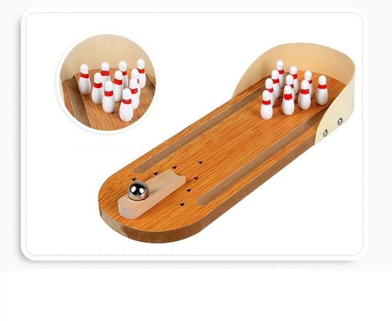 Mini Table Top Bowling Game