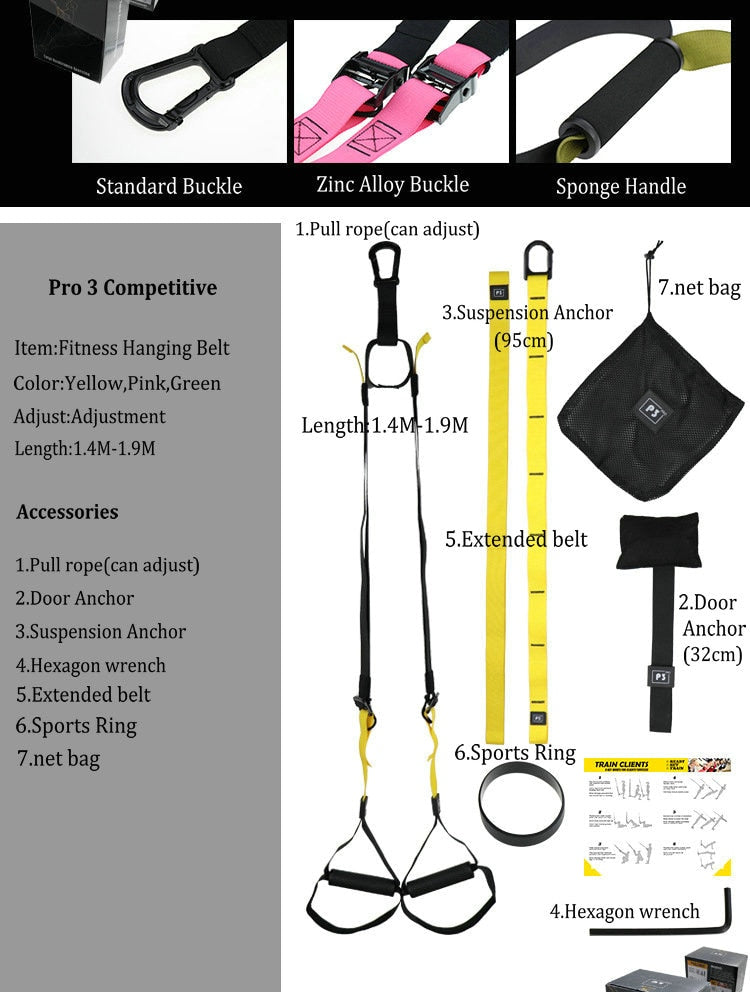 Total Body TRX Body Resistance Exercise System
