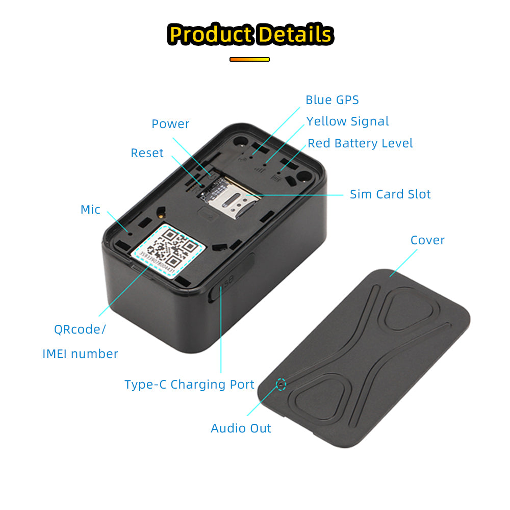 4G Mini GPS Tracker | 120 Day Standby TK913