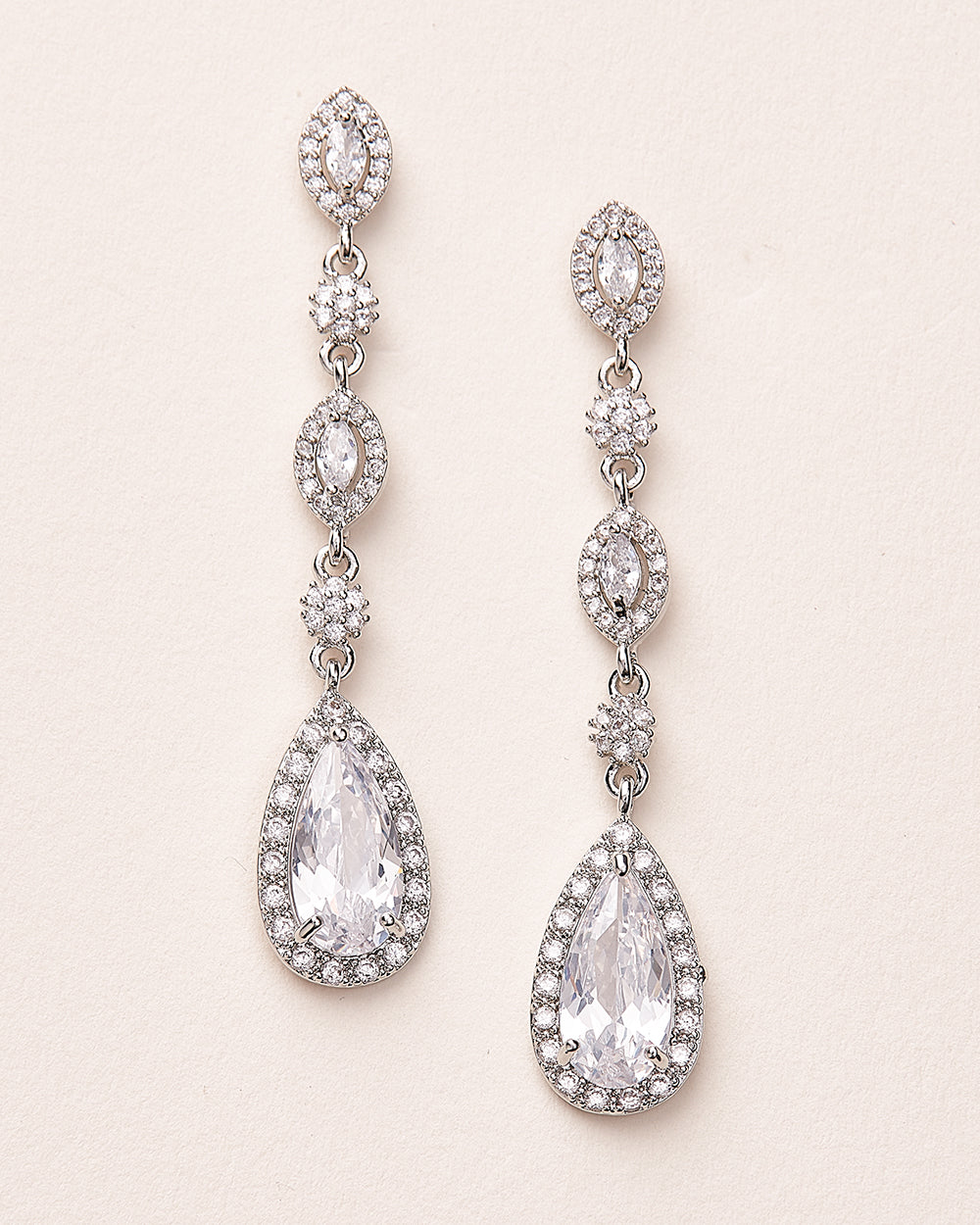 Amelia CZ Dangle Earrings