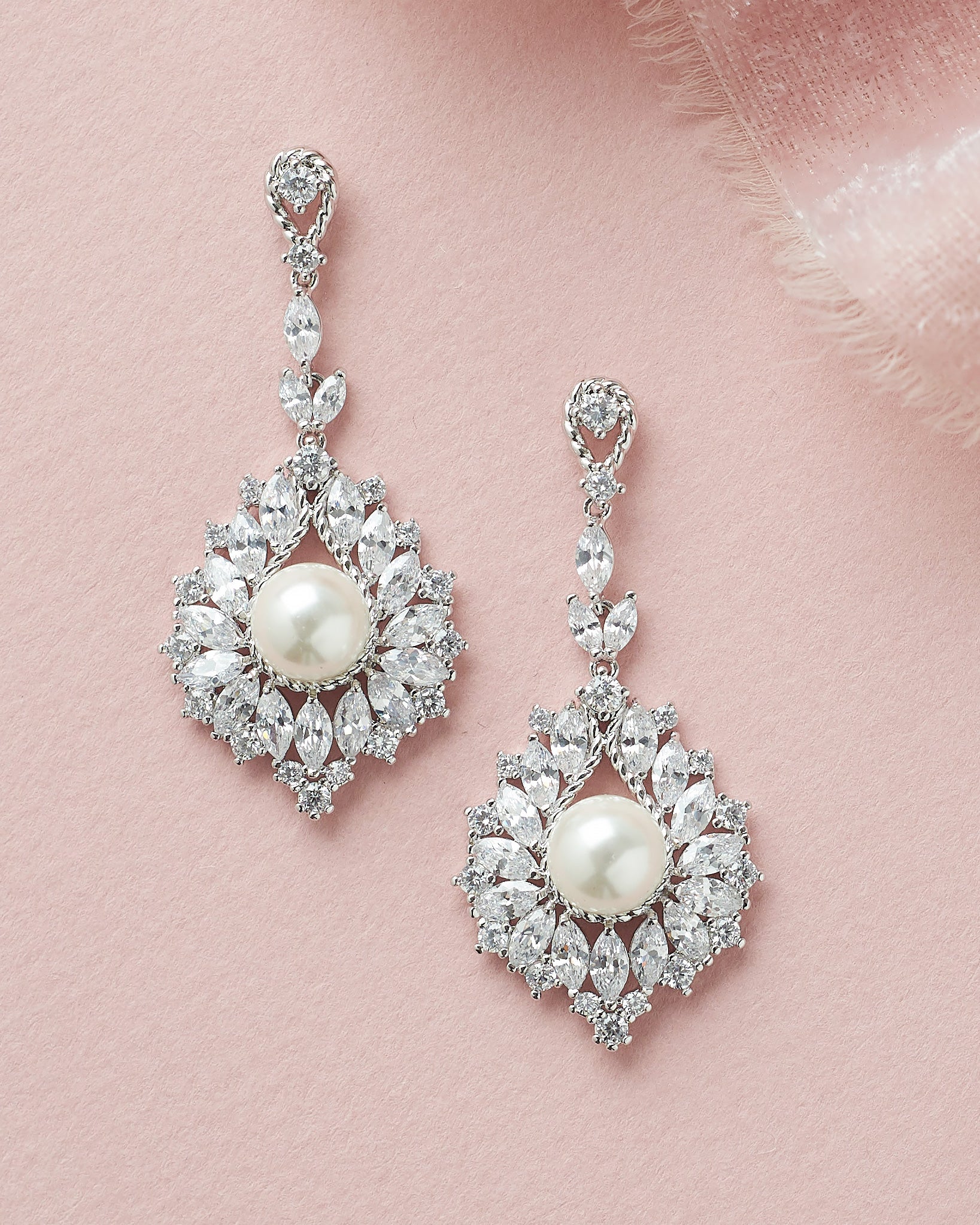 Avery Pearl Statement Earrings