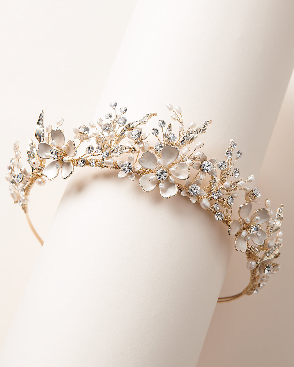 Ava Floral Bridal Tiara