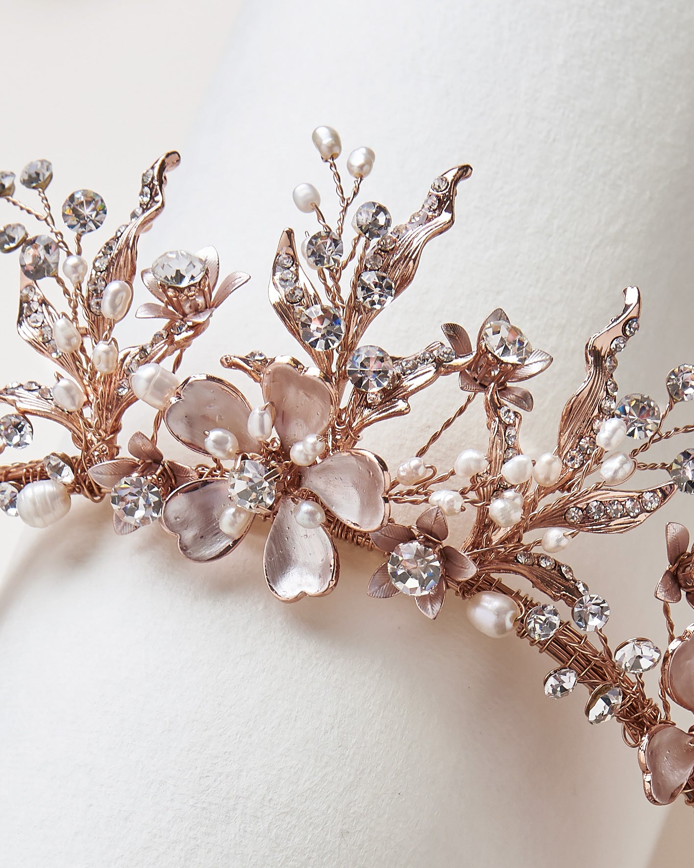 Ava Floral Bridal Tiara