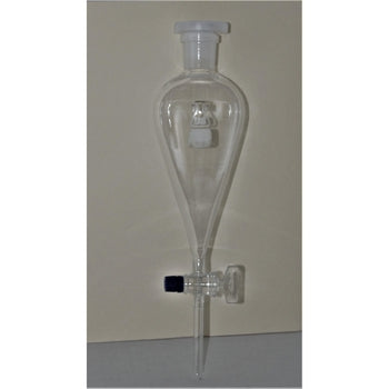 Separating Funnel 250ml Heavy-Wall Borosilicate Glass 24/29 Glass Key Style Stopcock