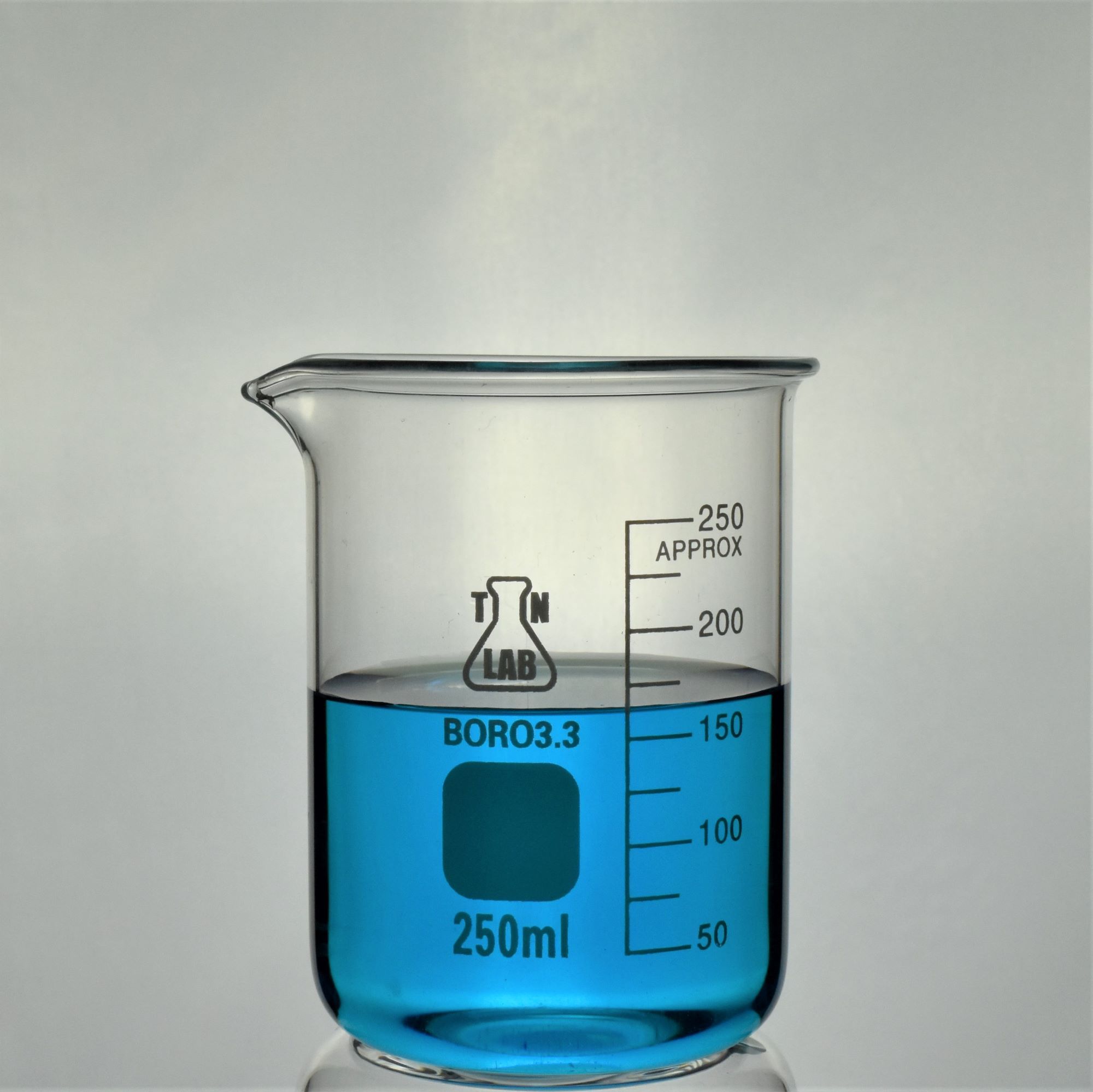 Beaker Borosilicate Glass with Graduations 250ml