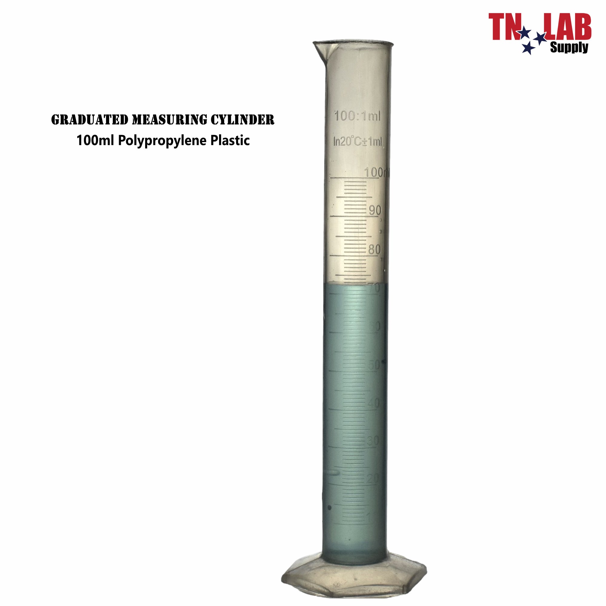 Graduated Measuring Cylinder Polypropylene 100 ml