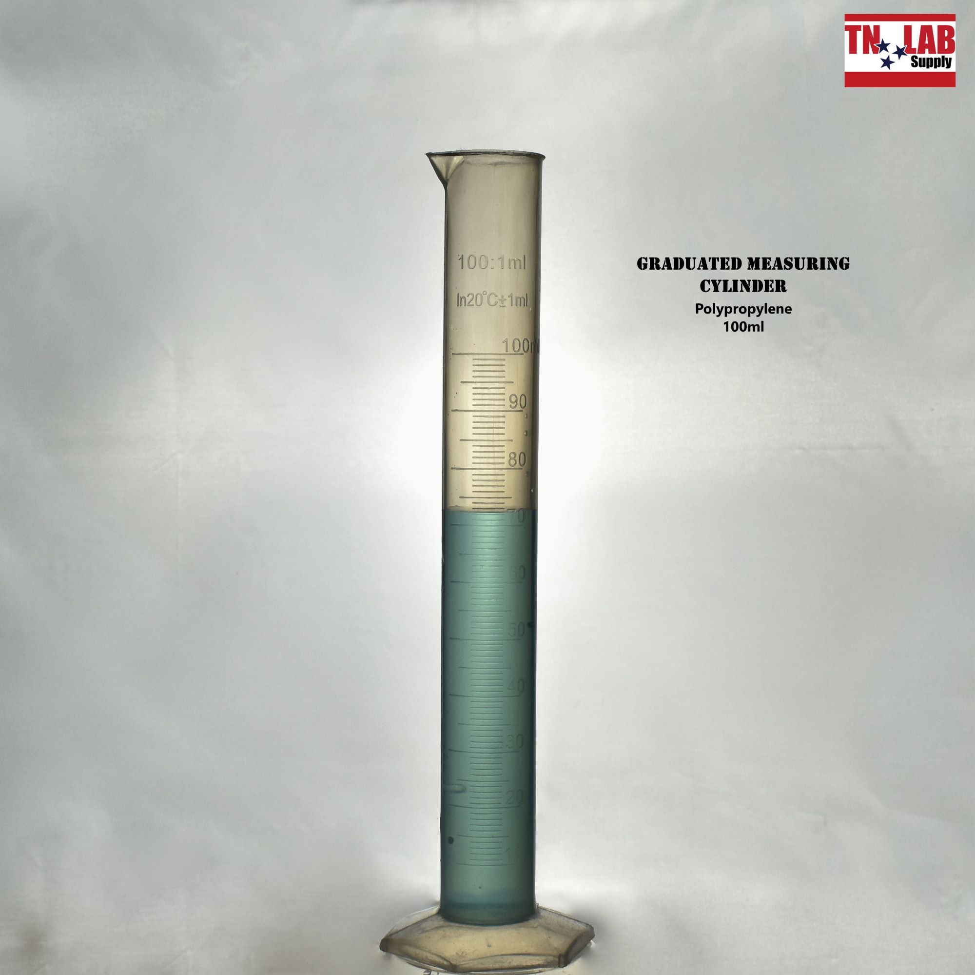 Graduated Measuring Cylinder Polypropylene 100 ml