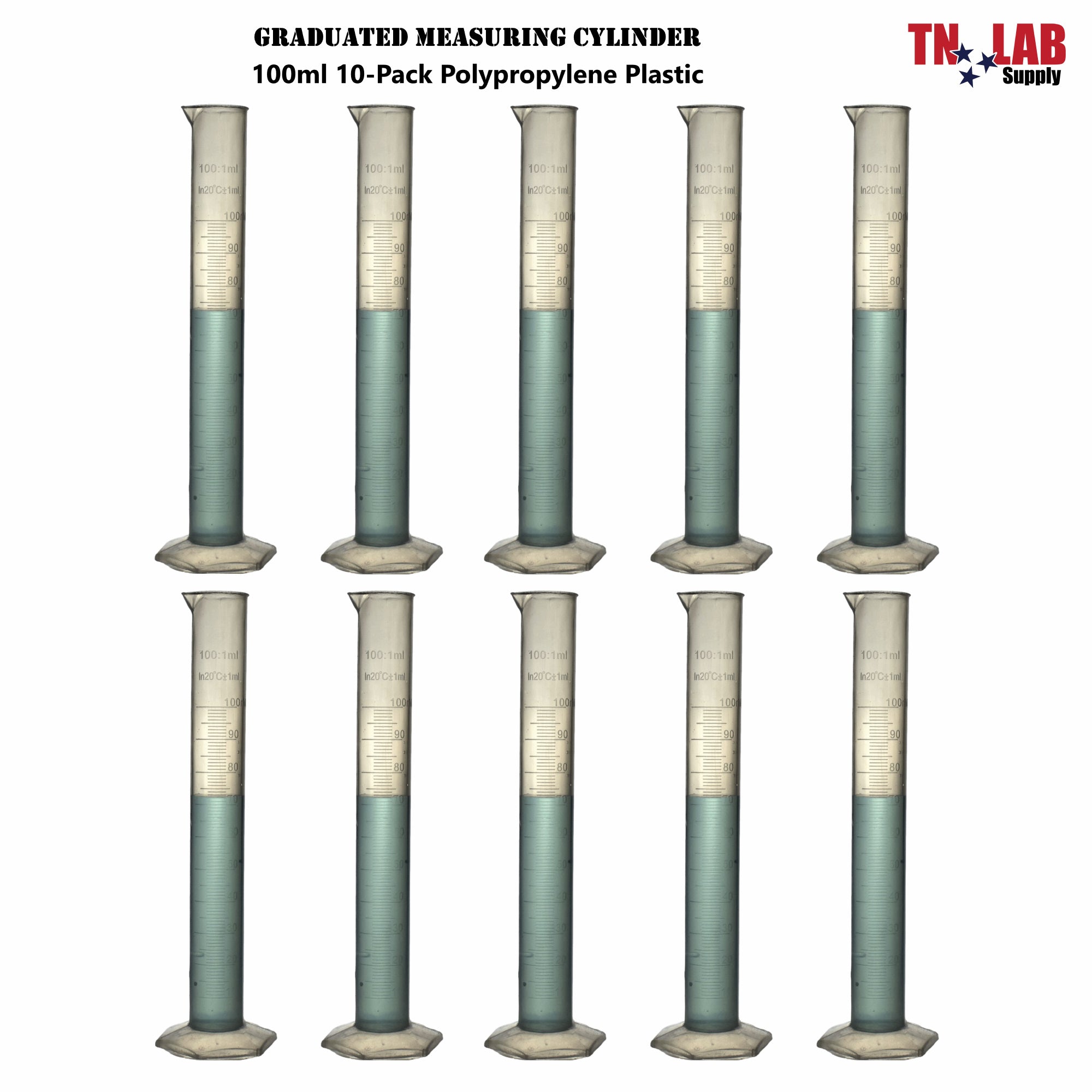 Graduated Measuring Cylinder Polypropylene 100 ml