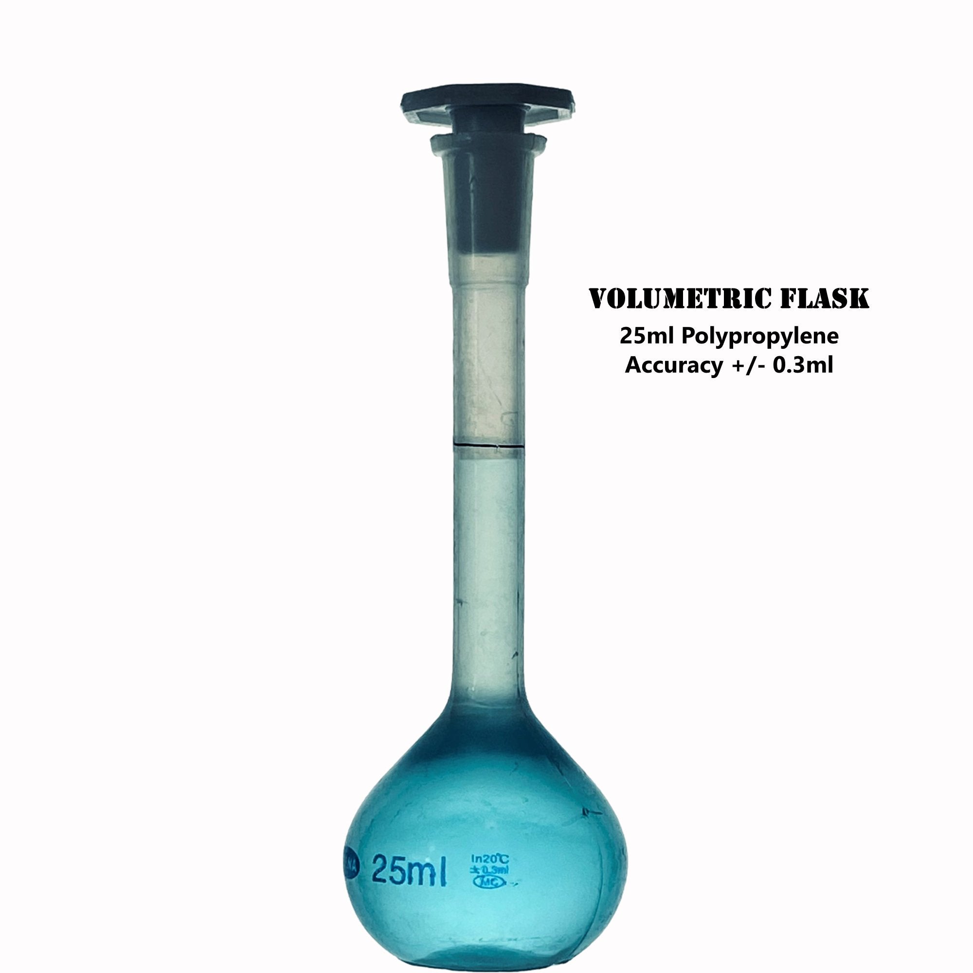 Volumetric Flask 25ml Polypropylene