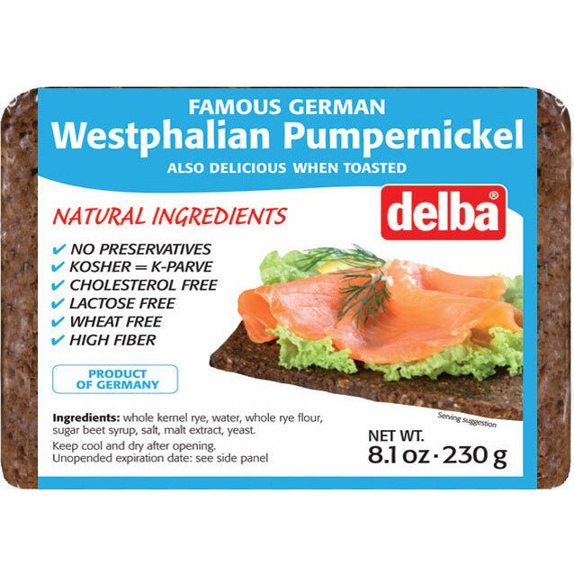 Delba Westphalien Dark Pumpernickel Bread
