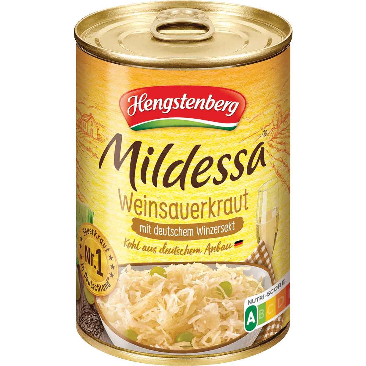 Hengstenberg Mildessa Sauerkraut  with Sparkling Wine