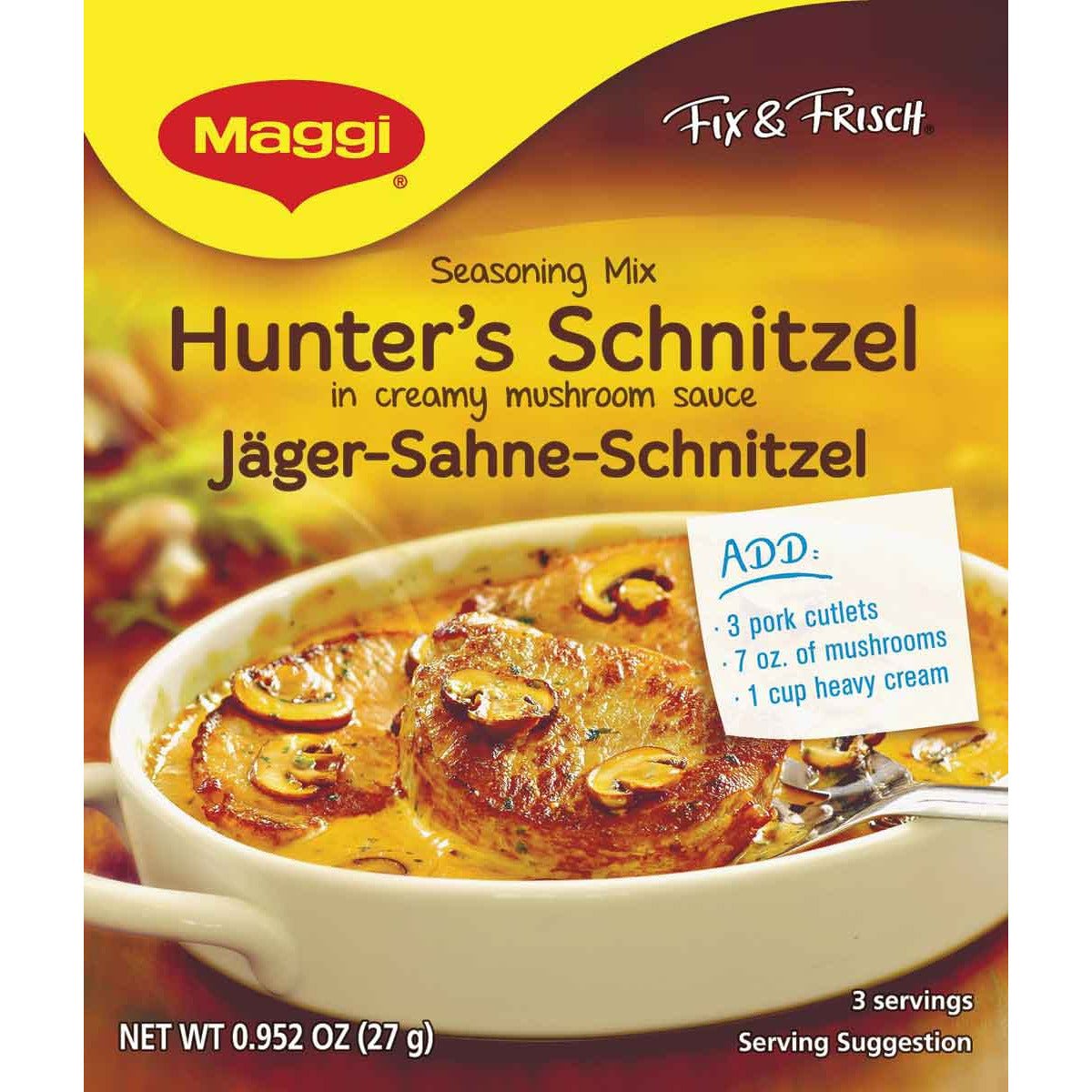 Maggi Jager Schnitzel (Hunter) Mix