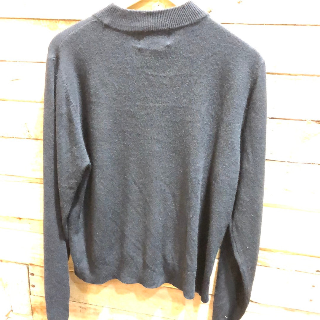 Vintage Sag Harbor Black Sweater