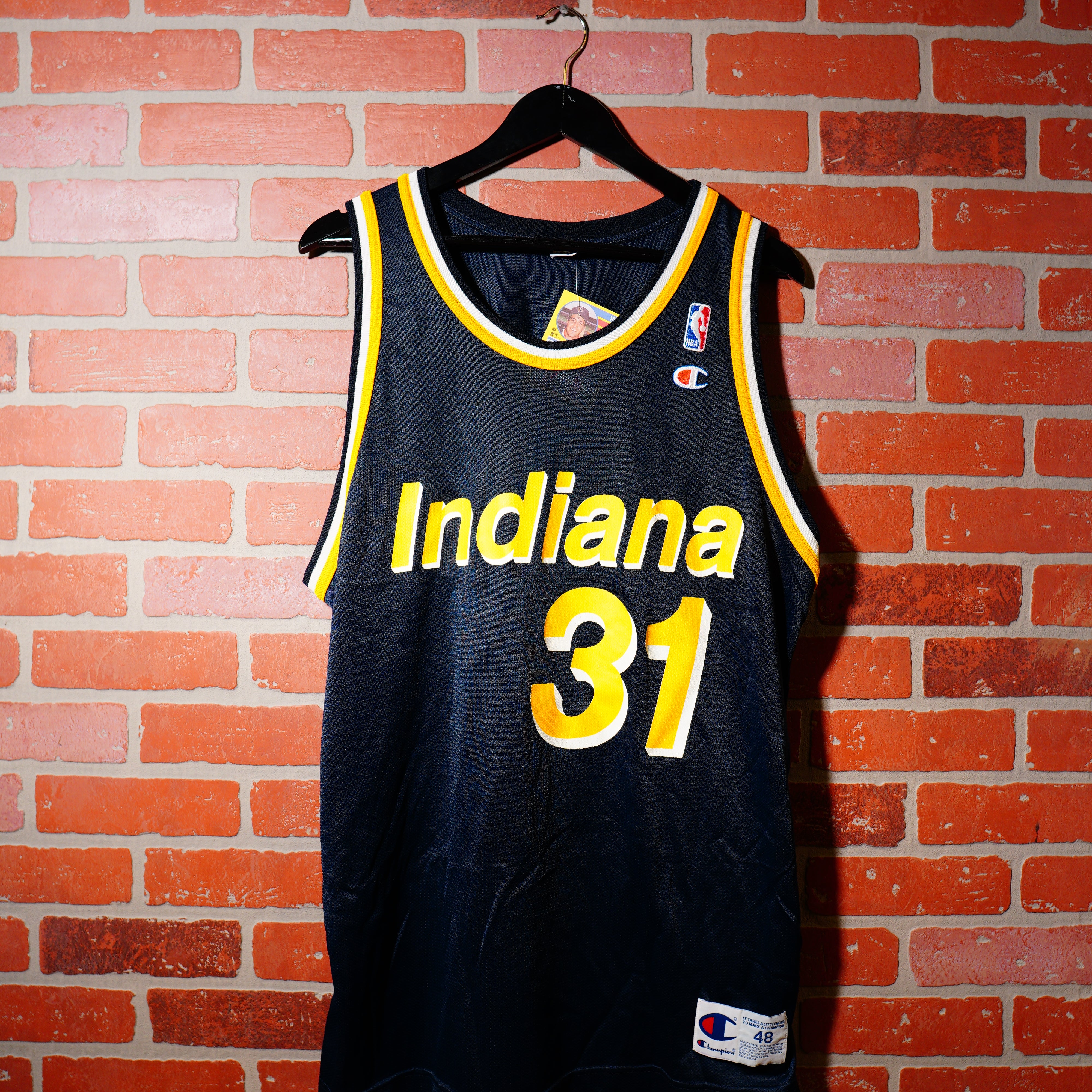 VTG Champion NBA Indian Pacers Reggie Miller Jersey