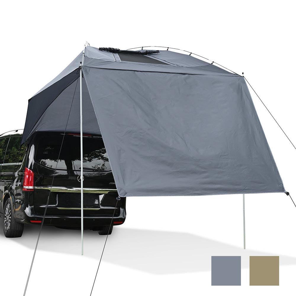  TheLAShop Car Awning SUV Tailgating Canopy Camping Beach Sun Shade 