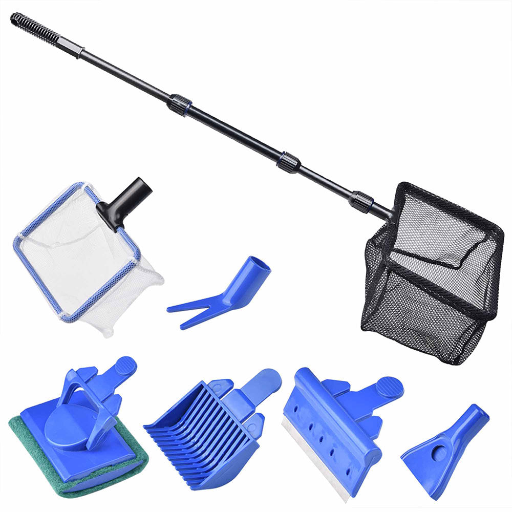  AquaBasik AquaBasik Fish Tank 6-in-1 Cleaning Aquarium Kit 