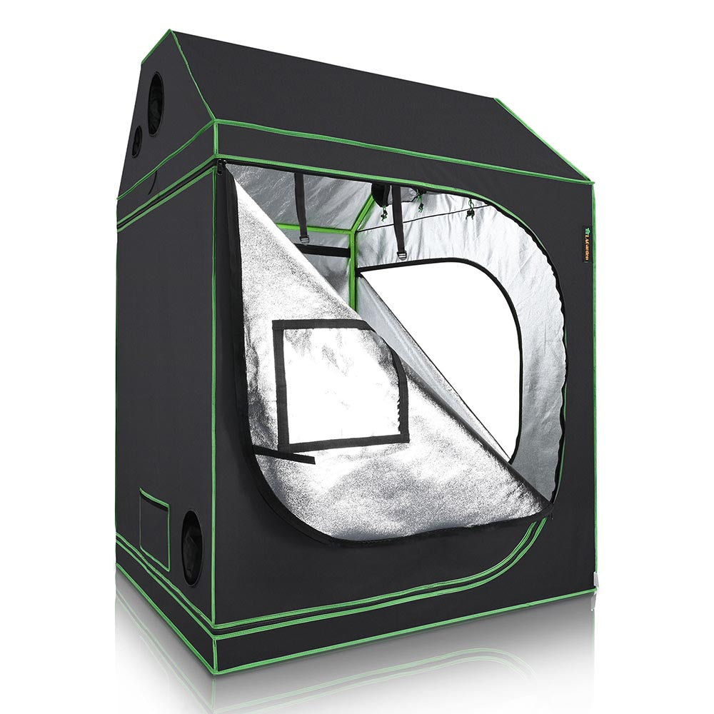  TheLAShop Roof Cube Grow Tent with Tray & Window 4x4x6ft 