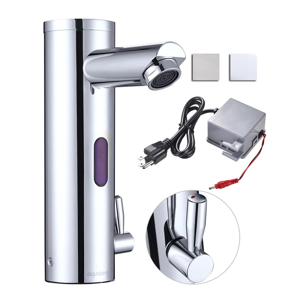  Aquaterior Motion Sensor Touchless Faucet Hot & Cold 8" 