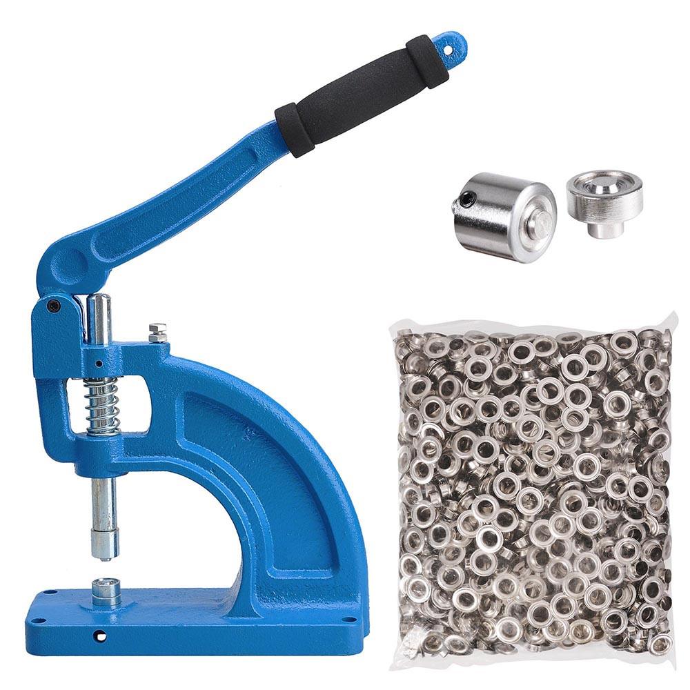  TheLAShop Heavy Duty Hand Press Grommet Machine #2 Die 600 Grommets 