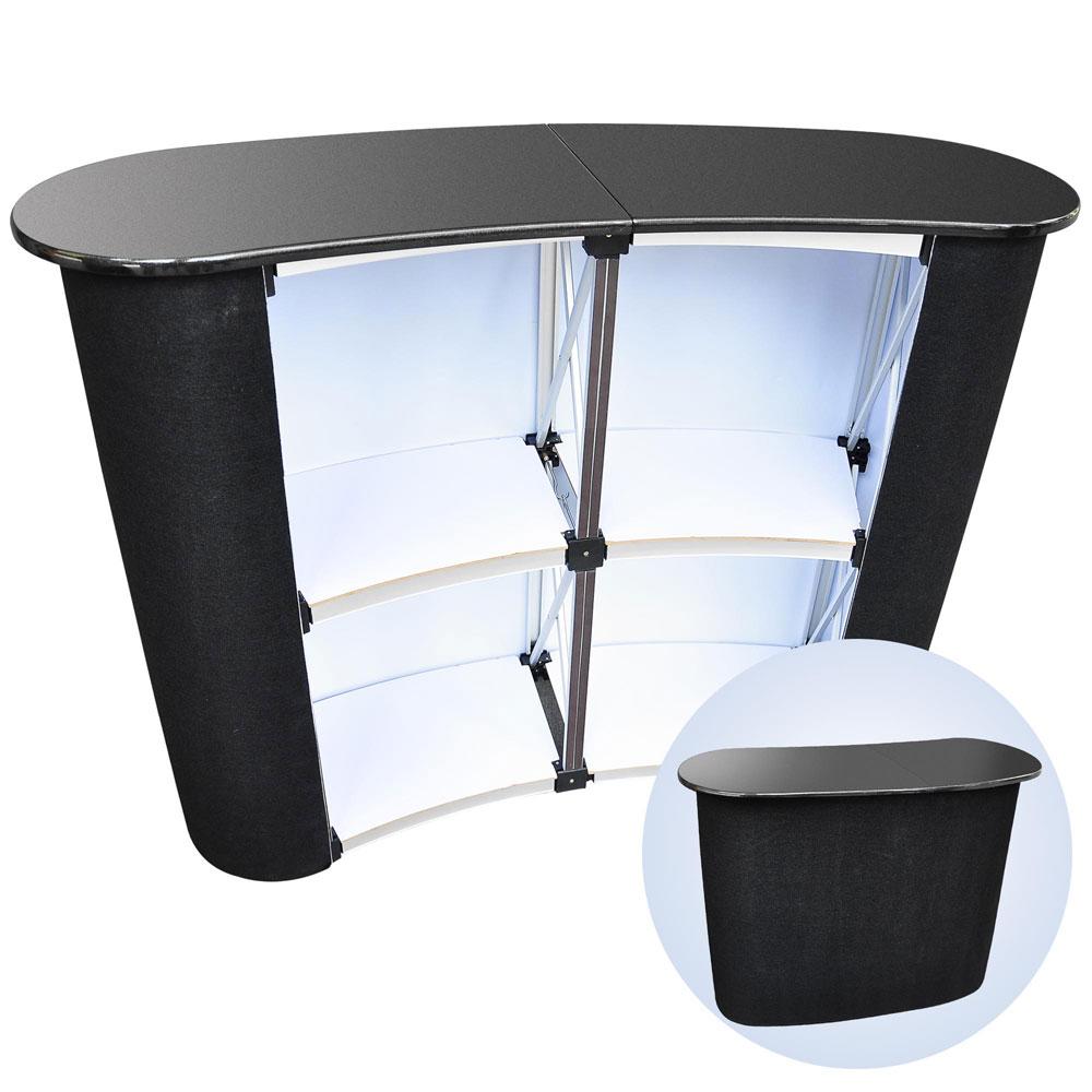  TheLAShop 51"x15"x31" Pop Up Podium Trade Show Exhibit Event Counter 