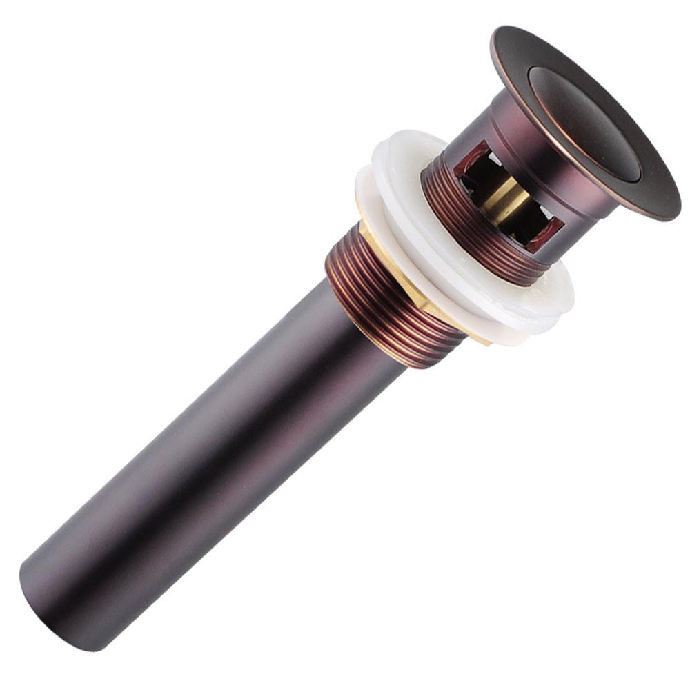  TheLAShop 1 1/2" Pop Up Drain with Overflow Oil Rubbed Bronze 