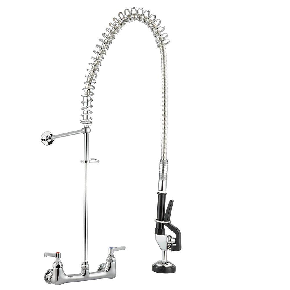  TheLAShop Commercial Pre-Rinse Faucet with Sprayer Wall Mount 41H 