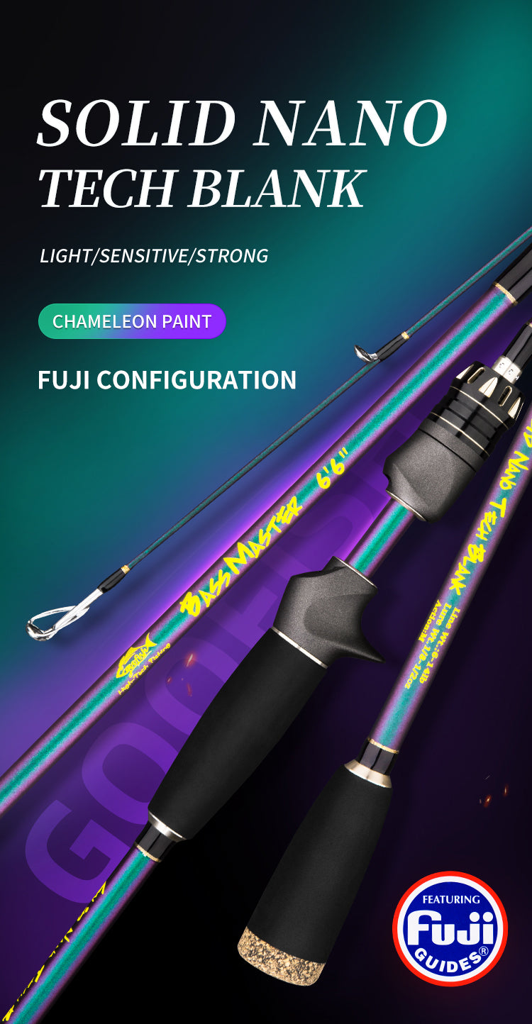 goofish bassmaster fishing rod