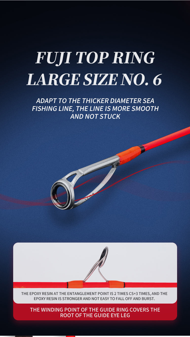 goofish jigging rod light small shallower light pitch jigging rod goofish orange