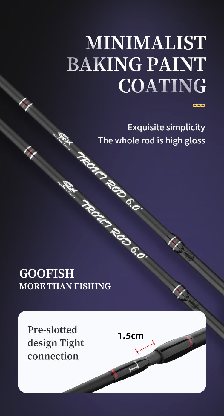 goofish trout fishing rod