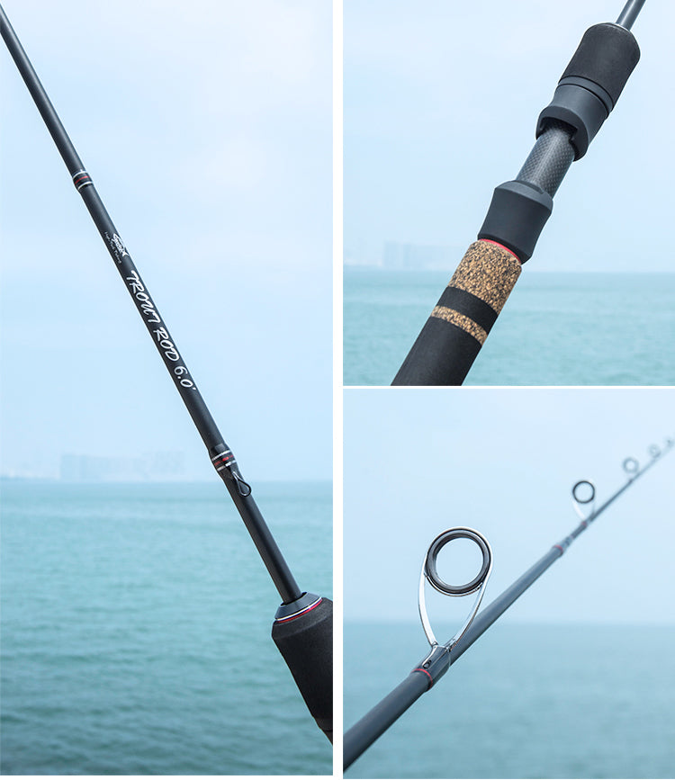 black trout fishing rod from goofish