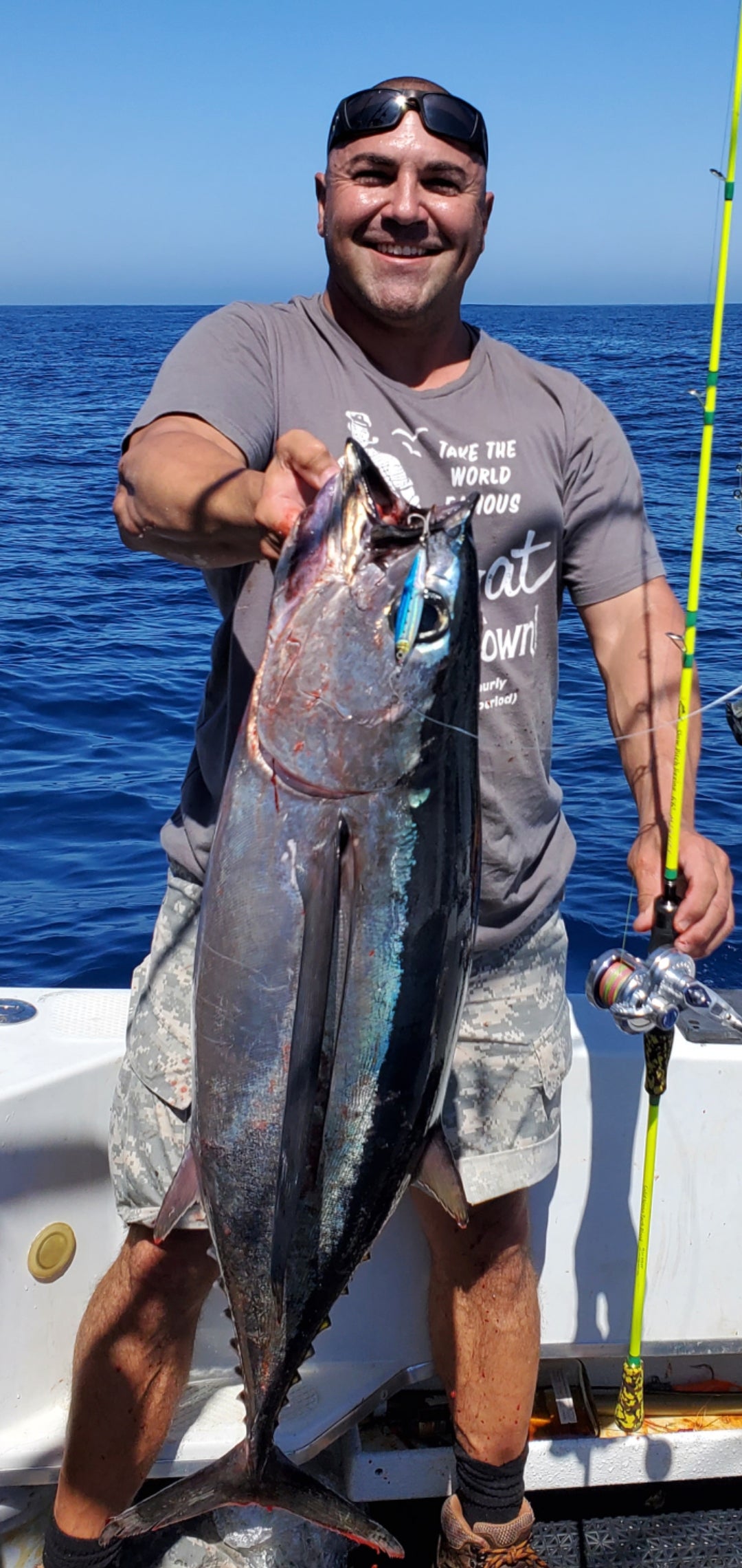 goofish green slow jigging rod