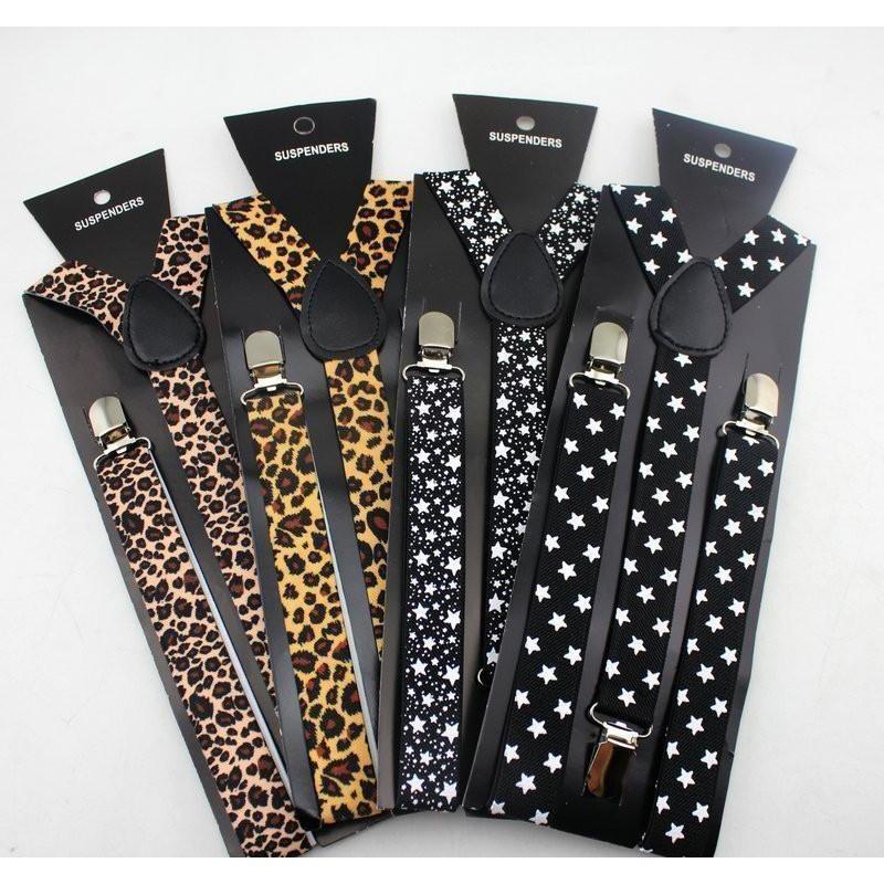 Funky Collection Suspenders - 6 Colors & Styles