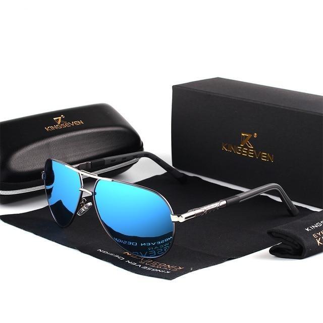 Polarized Aluminum Framed Luxury Sunglasses Collection - 6 Colors