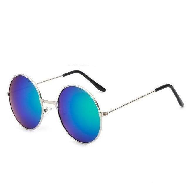 Round Retro Mirror Collection Sunglasses - 15 Colors