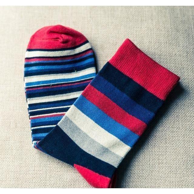 Stripey Casual Collection Socks - 5 Colors