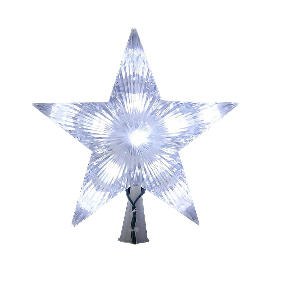 J Hofert 1986-02 Christmas Star Tree Topper, White