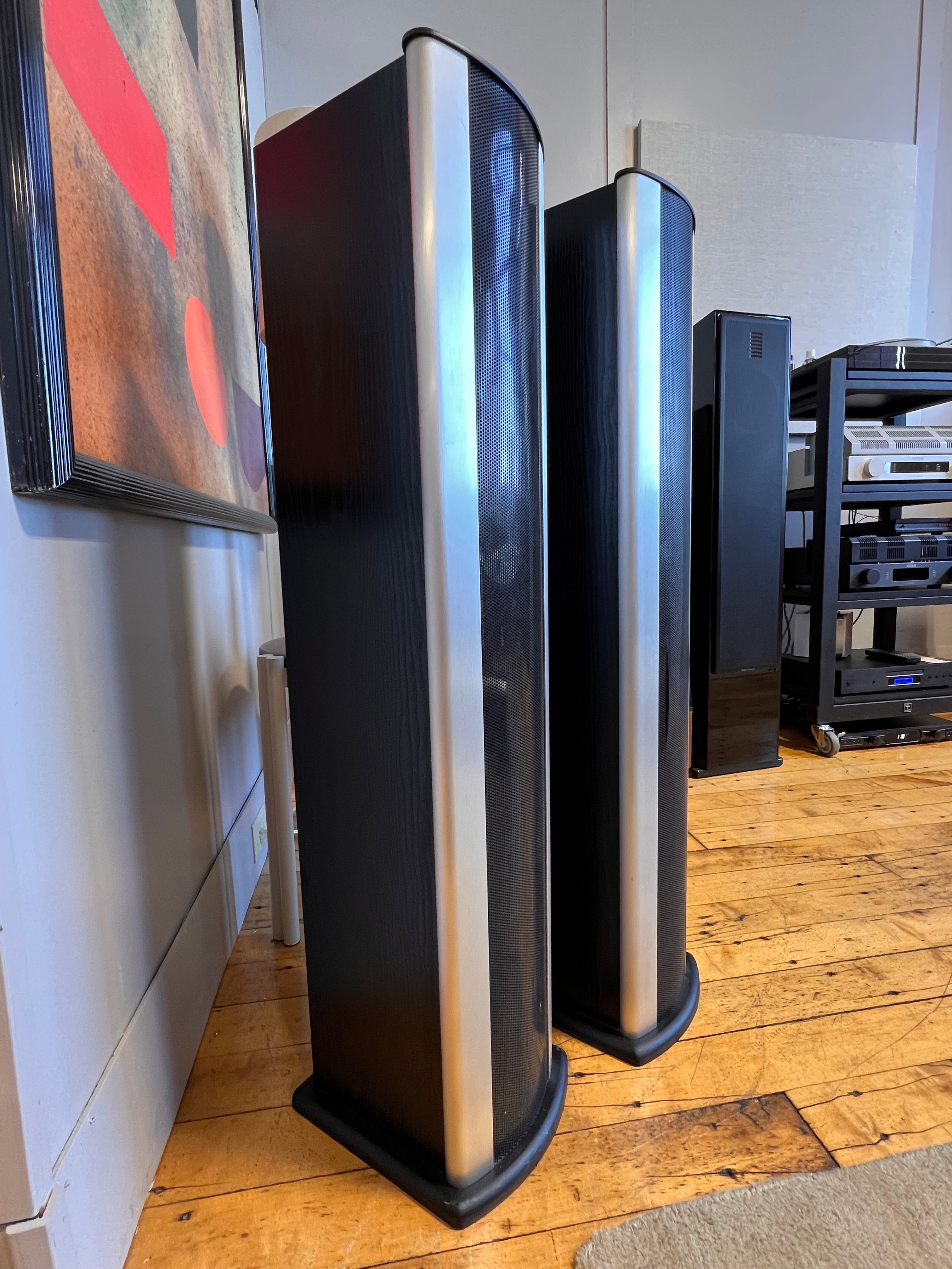 Bohlender Graebener Radia X3, Ribbon Hybrid Speakers - SOLD