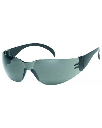 Gray Lens - Wrap-Around Style Safety Glasses