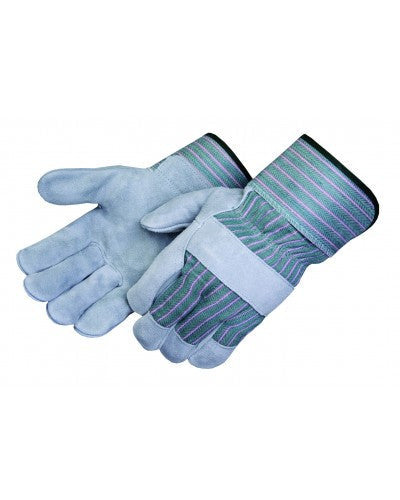 Full feature with green fabric back Gloves - Dozen