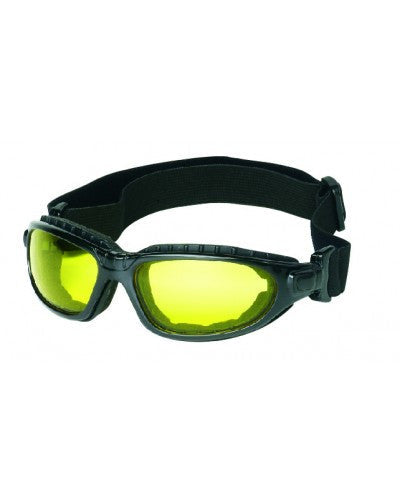 iNOX Challenger - Amber lens with black strap, and black frame
